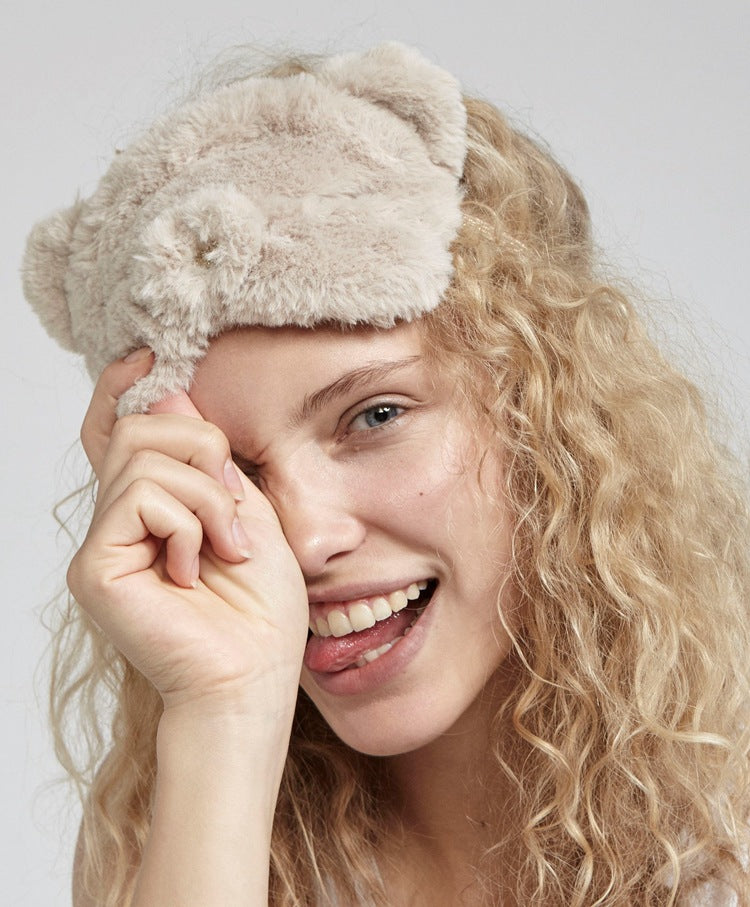 Princess Bear Fluffy Mask