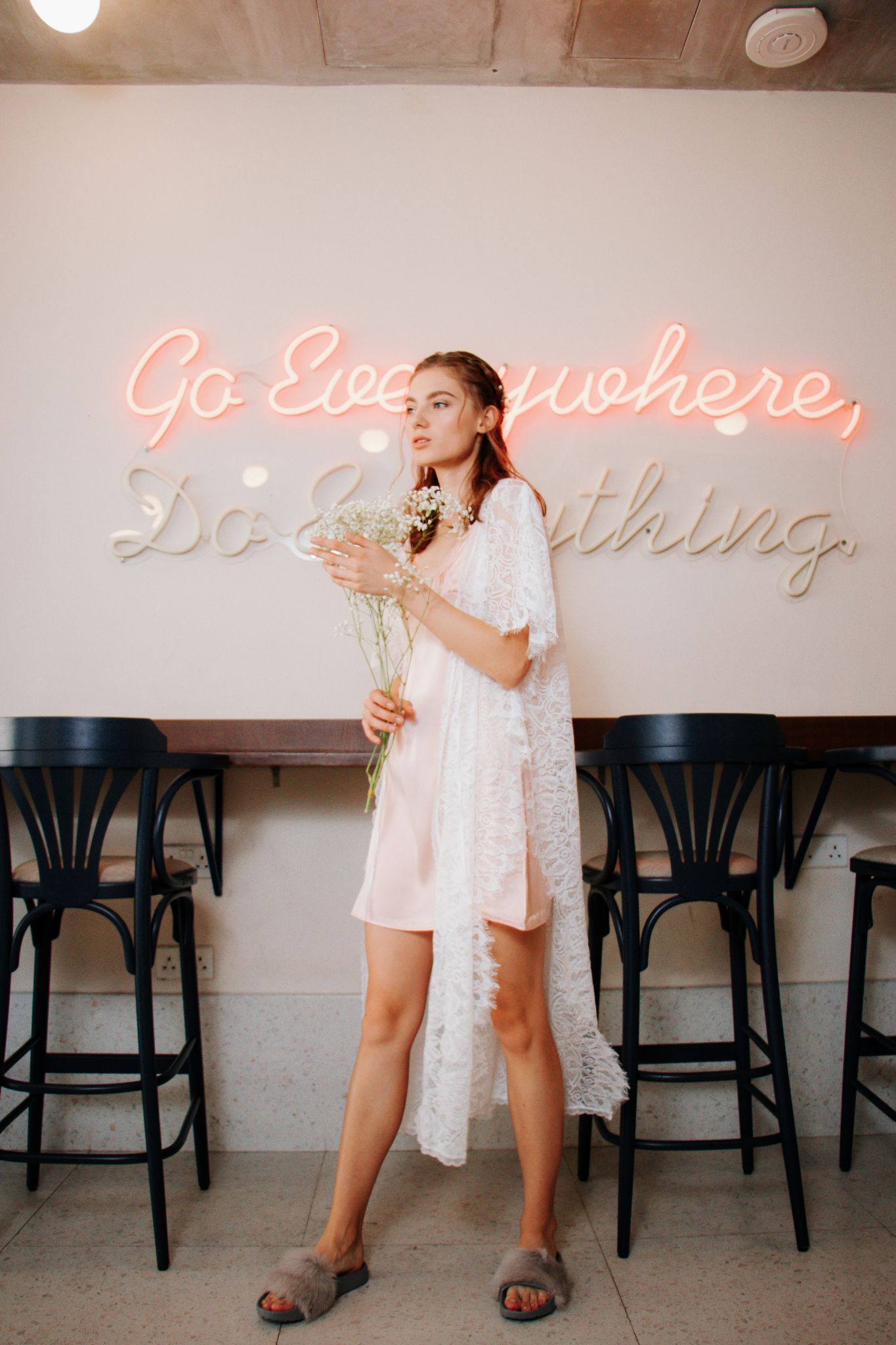 Bella Rosa Lace Kimono Cover Up