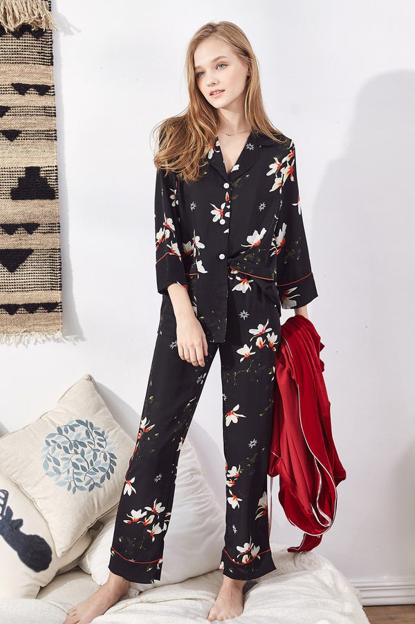 Floral Dusk Bouquet PJ Set
