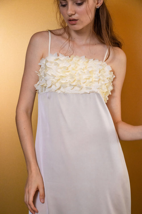 Boho Coachella Rosette Gown