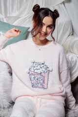 Her Popcorn Daydream Lounge Set in Rose Quartz